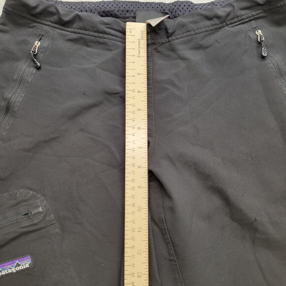 Patagonia Simple Guide Pants Women’s Medium Black Faded Hiking Climbing - Picture 6 of 9